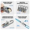 4/6pc Rope Set with Roller Tensioners,Includes Locking Buckles for Secure Fastening,Suitable for Camping,Boating,and Outdoor Use