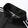 Men's Spring Autumn Casual Sports Striped Jacket Sweatshirts Long Sleeve Pullovers Coat For Men Streetwear Couple Clothes