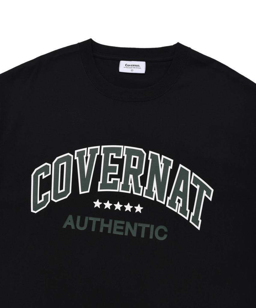 COVERNAT Arch Star T-Shirt Black