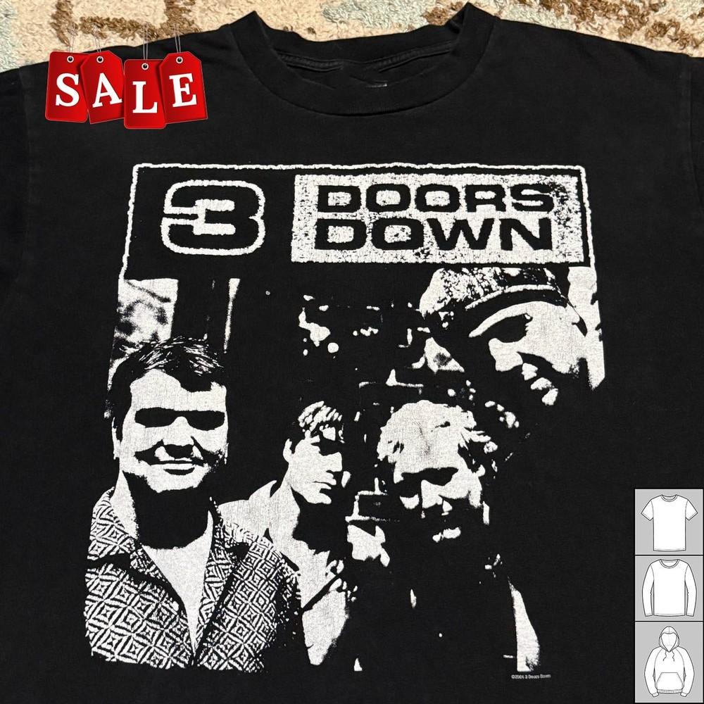 

New Vintage 3 Doors Down Band Gift For Fans Unisex S-5XL Shirt UK209 Unisex T-Shirt L