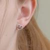 [Worn by Yuha from Hearts To Hearts] Heart Pearl Earring