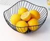 Modern artist Nordic Home Tablewares metal plate of dried fruit for children snack bowl for fruit iron craft Frautero Metalico | Bowls