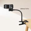 Flexible 360 Degree Rotatable Gooseneck Arm Stand Heavy Duty Clamp Microphone Holder for Podcast Video Streaming