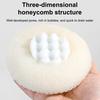 1/2/3/4Pcs Massage Shower Ball Super Soft Sunflower Suction Cup Bath Ball Exfoliating Bath Sponge Cleaning Brush