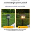 Solar Powered Ground Lights 2 Pack, LED Path Lights, Plug In Landscape Light, Waterproof Pathway Lamp For Walkway, Path, Driveway, Patio, Yard