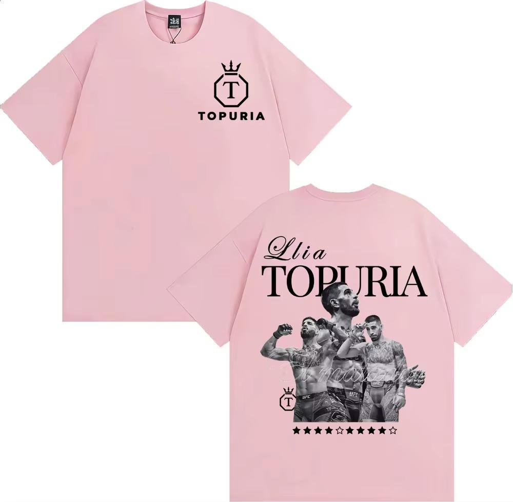 Limited El Matador Ilia Topuria Tshirt Unisexs Clothing Fashion Vintage Short Sleeve Tee Shirts Unisex Pure Cotton Streetwear