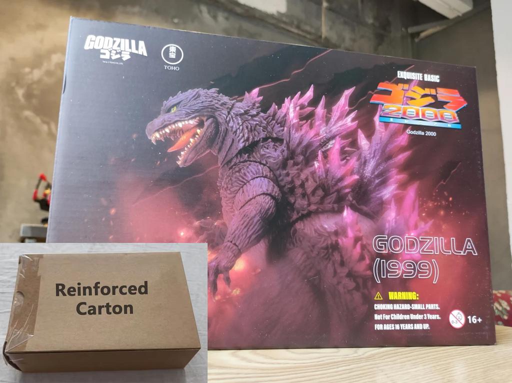 In Stock Hiya Godzilla 1999 Exquisite Basic Movable Model Toy Safe Use Nice Decor Good Gift For Kidss Godzilla 2000