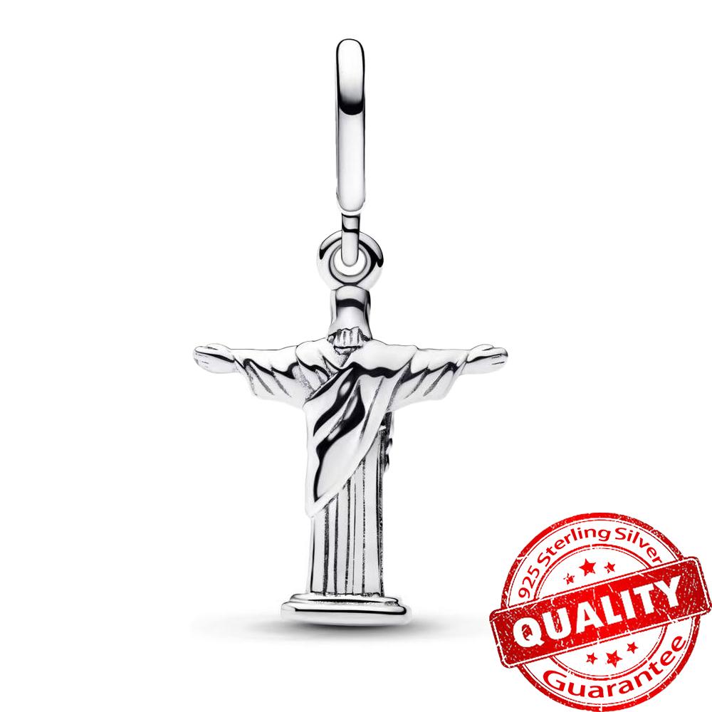 Colorful Chakra Heart Mini Dangle Charm Fit Brand Me/Moment Bracelet Copper Enamel & Crystal Jewelry Pendant Gift