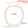 Sexy Beach Resort Wind Gravel Waist Chain Female, Trendy Punk Metal Chain Multi-Layer Body Chain
