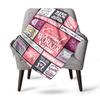 Social Worker Theme Home Customize Your Name Blankets Comfortable Soft Lightweight Allseason Multipurpose Blanket For Picnics Sofas Offices Beds