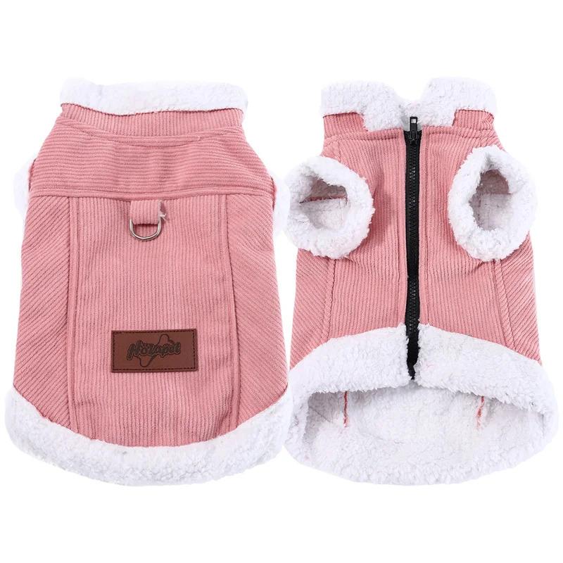 Windproof Warm Dog Jacket Coat For Small Medium Dogs Autumn Winter Puppy Clothes Pet Clothing For Chihuahua Pug Cat Costumes