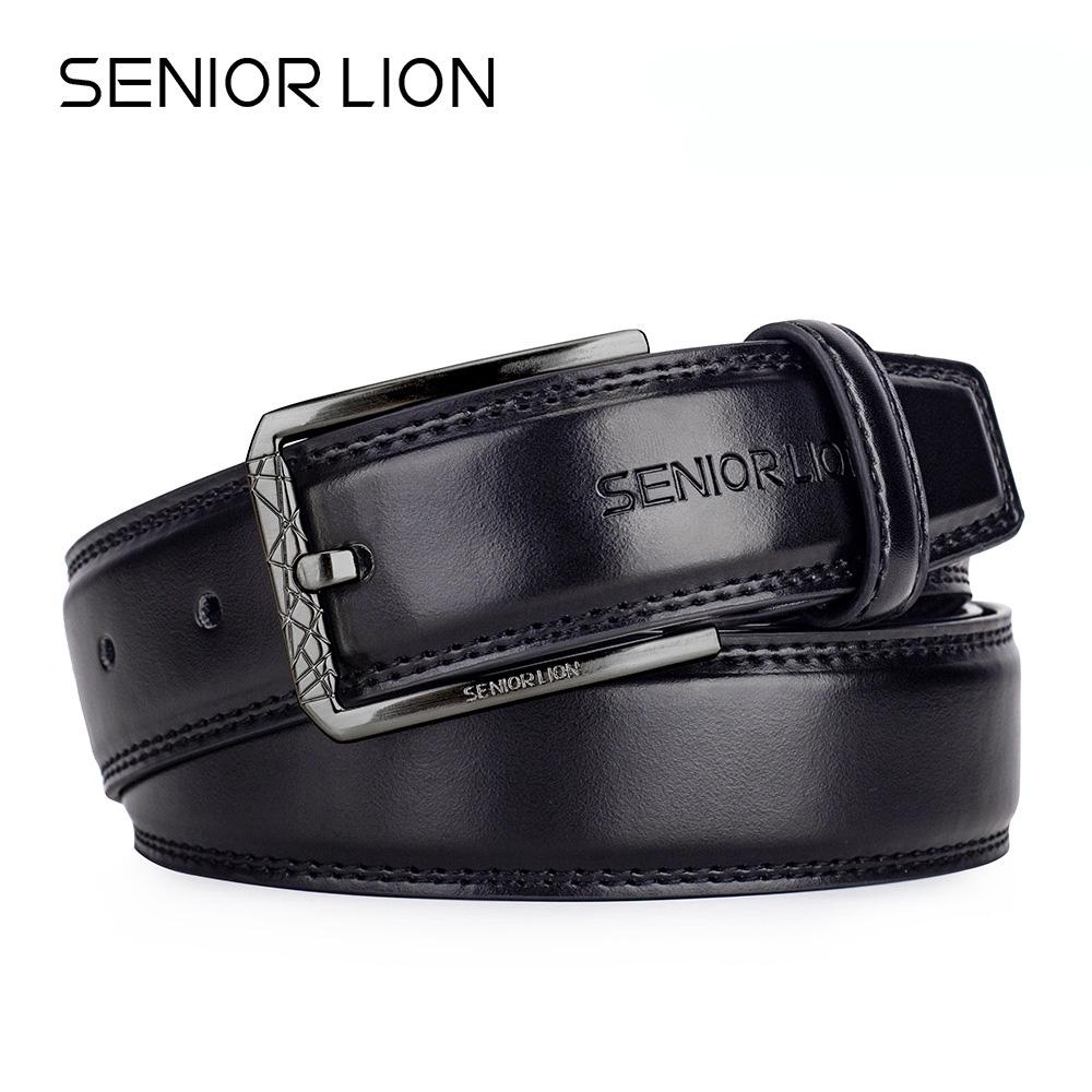 

Мужские ремни из натуральной кожи, классические дизайнерские ремни из овечьей кожи для мужчин, винтажные ремни Westernboy для отдыха, повседневные джинсовые ремешки 120cm чёрный