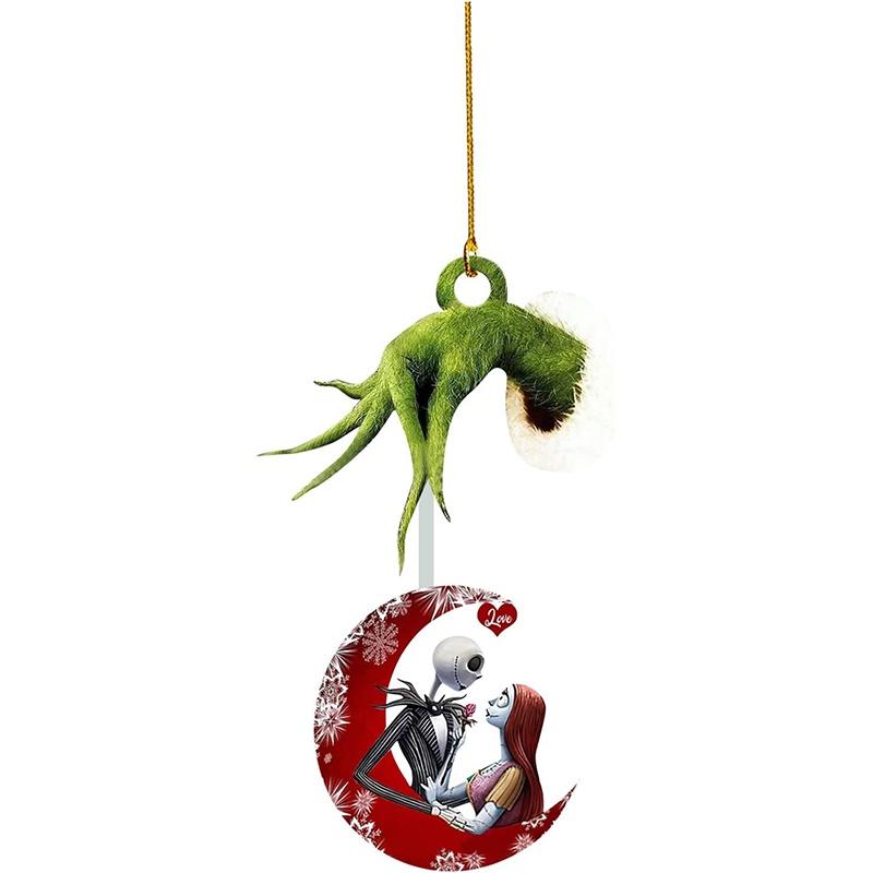 Decorations Halloween Jack Sally Xmas Tree Pendant Nightmare Christmas Before