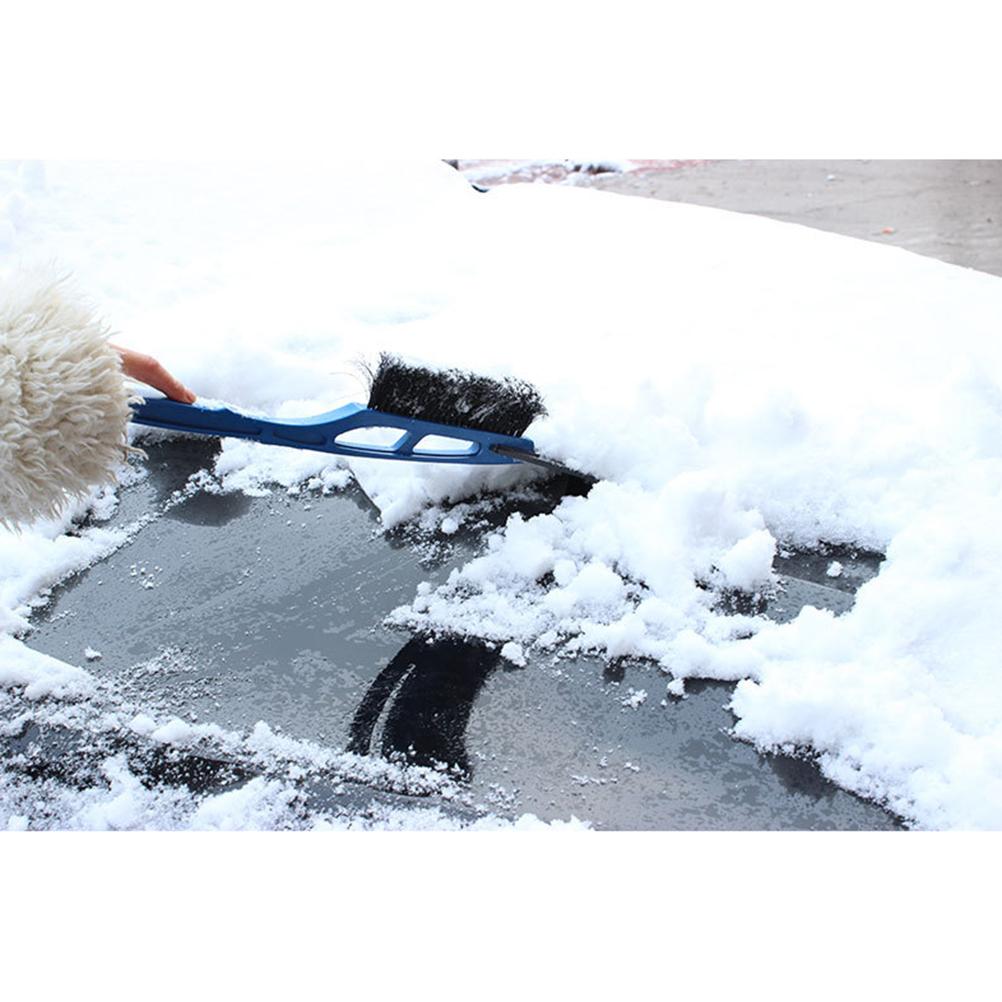 2 In 1 Snow Brush with Squeegee Ice Scraper Foam Grip AntiFreeze Snow Shovel for Car Truck SUV MPV
