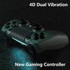 KM048 Bluetooth-compatible Wireless Controller for PS4 Cordless Game Handle 4.0 with Light Bar Suppo