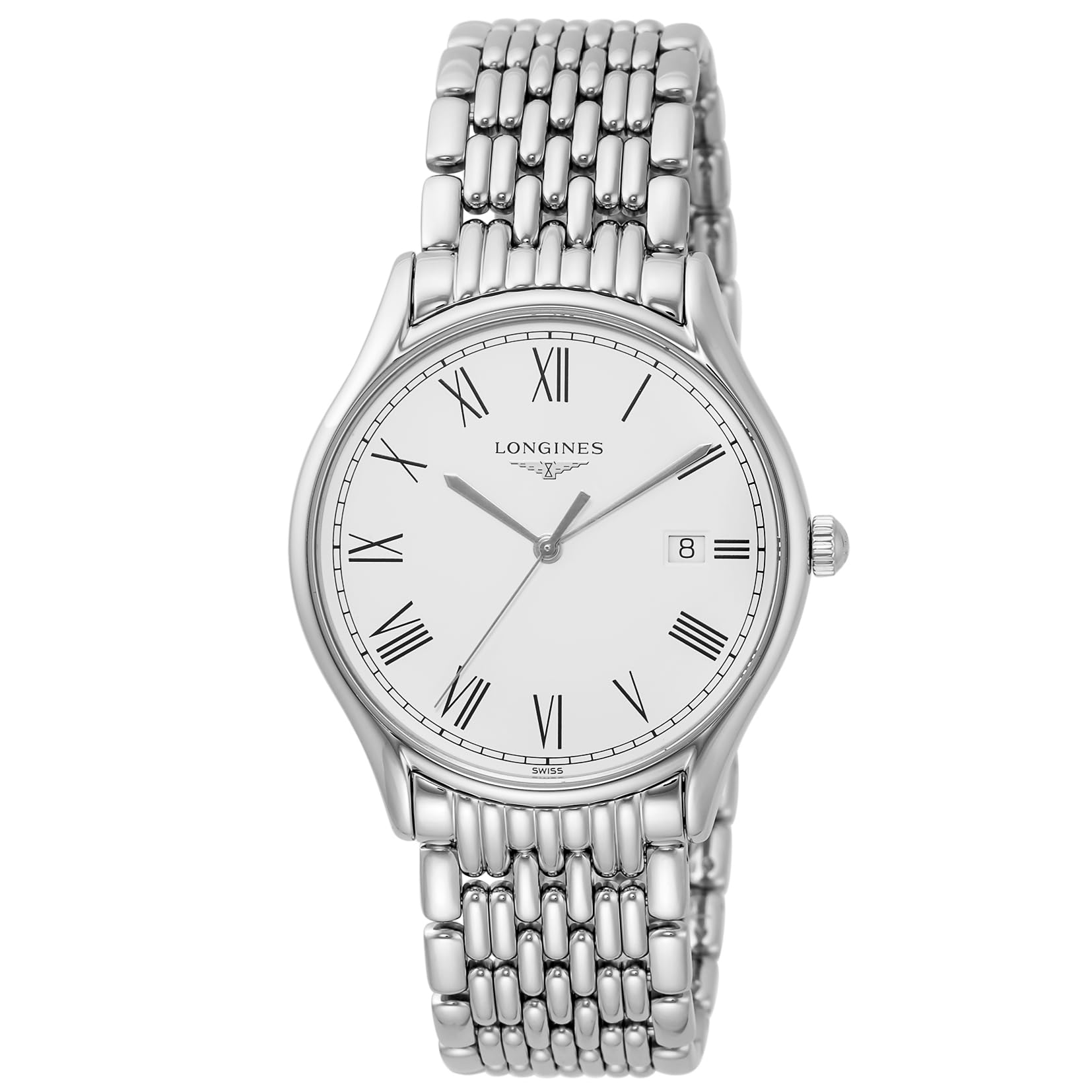 

Срібний повсякденний годинник Reel [Longines] L4.859.4.11.6 Чоловічий [Артикул] білий