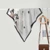 Women S Fashionable Versatile 70cm Square Silk Like Neck Scarf