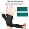 1Pc Flexible Splint Wrist Thumb Support Brace Adjustable Wrist Thumb Stabilizer Immobilizer Trigger Thumbs Support Braces