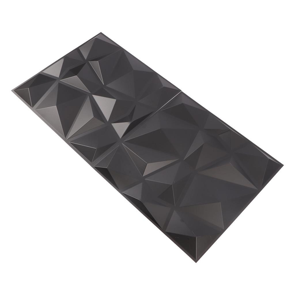 12 ks 3D nástěnných panelů diamantový design 3D texturované nástěnné panely pro obývací pokoj lobby ložnici hotel