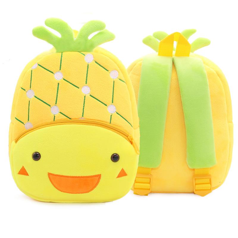 Stuffed Plush Kids Baby Toddler School Bags Backpack Kindergarten Schoolbag for Girls Boys 3D Cartoon Animal Backpack