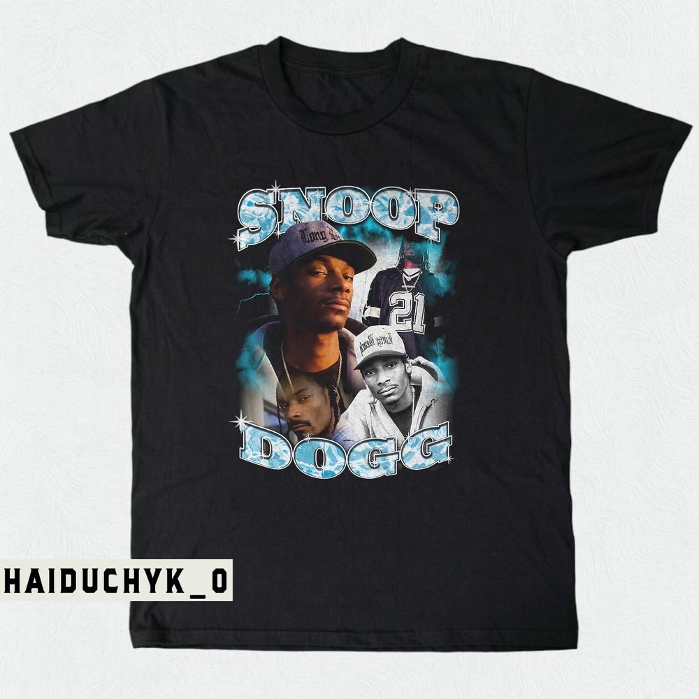Snoop Dogg Rap Hip Hop Unisex Black T-shirt S-5XL Unisex T-Shirt