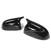 2Pcs Glossy Black Rear Side View Mirror Covers Shell Replacement For BMW X3 G01 Ix3 X4 G02 X5 G05 X6 G06 X7 G07