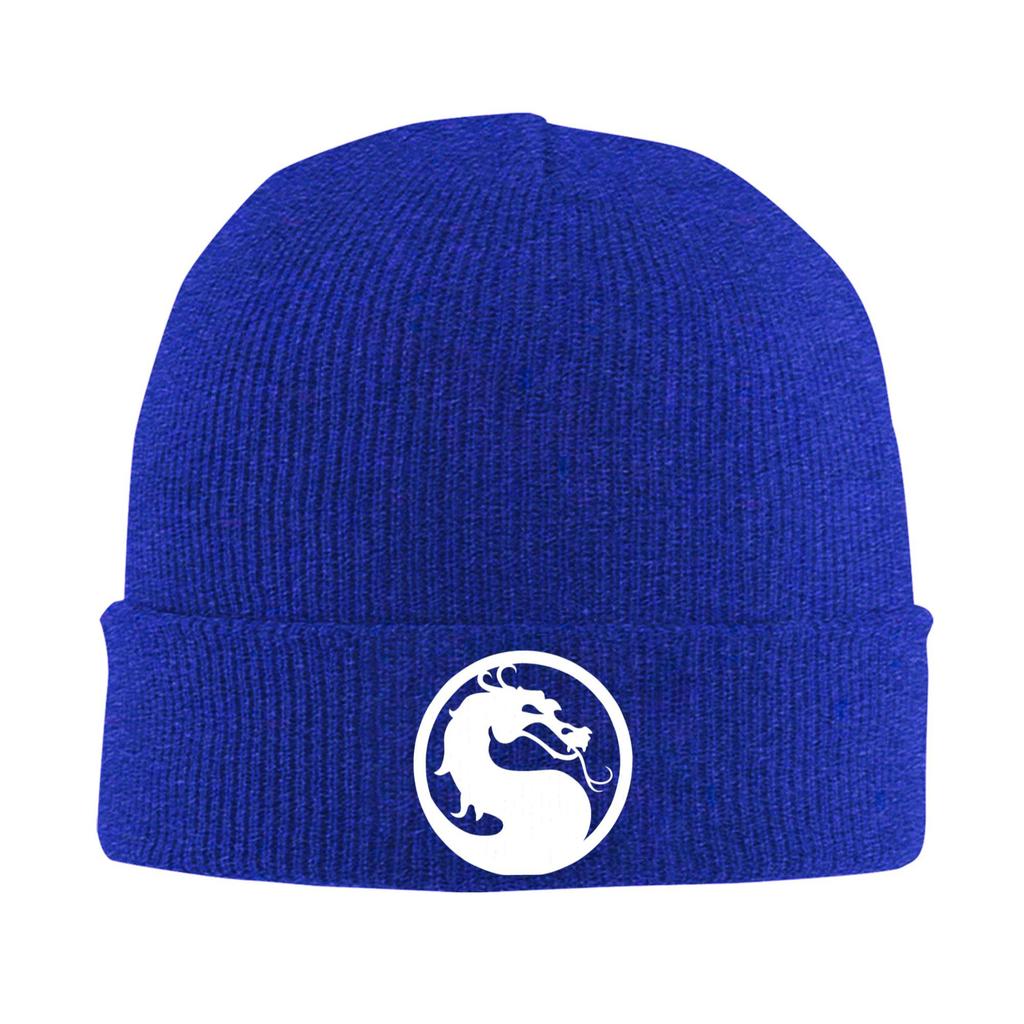 Mortal Kombat Game Knit Hat Beanies Autumn Winter Hats Warm Unisex  Street  Caps for Men Women Gift,