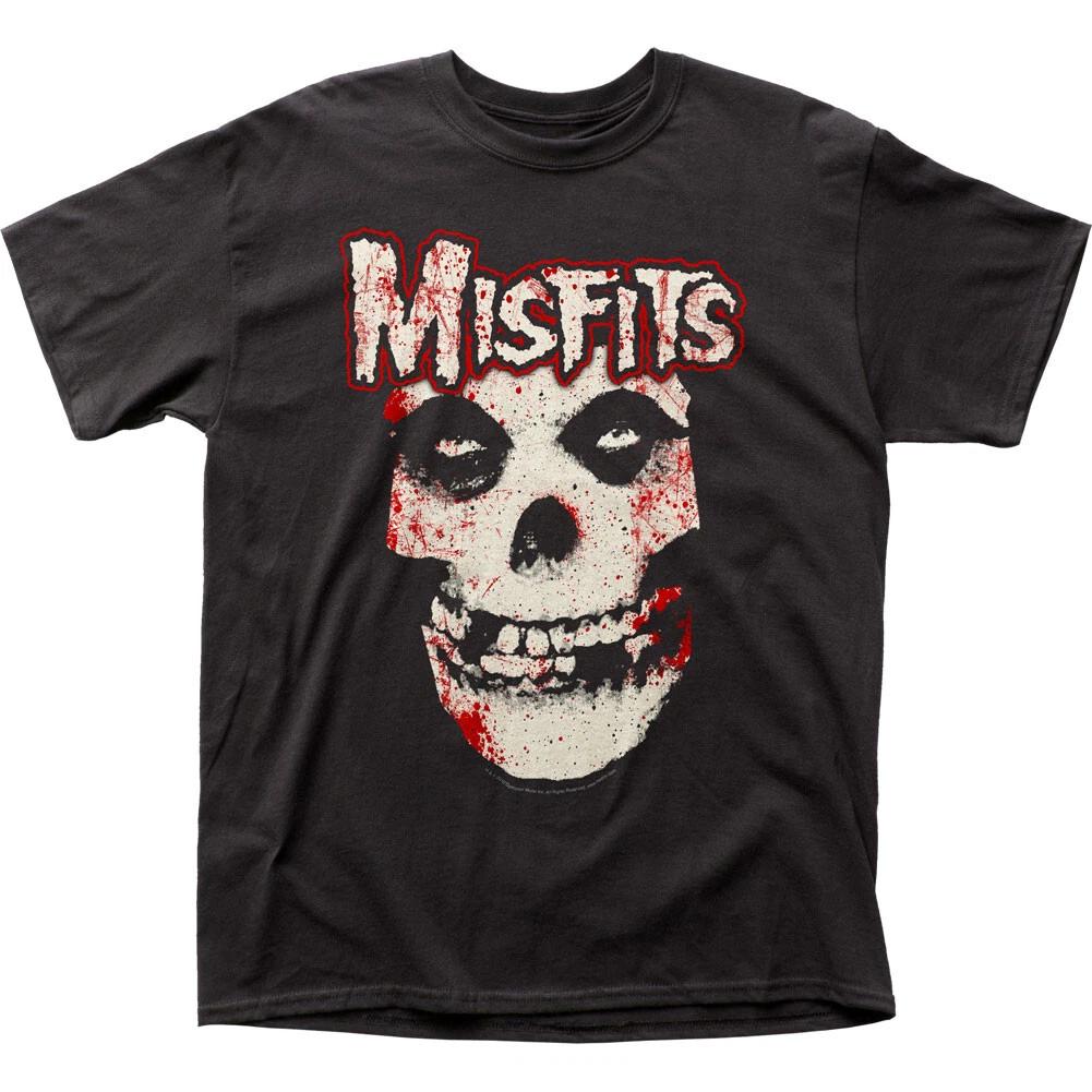 

Misfits Bloody Skull Mens T Shirt Rock N Roll Music Punk Classic Tee New Black 3XL