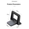 2Pcs Mini Laptop Stand Adjustable Folding Ultra-Thin Portable Holder For Macbook Xiaomi Notebook Cooling Holder Keyboard Support