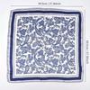 Luxury Brand  Vintage Paisley Square Scarf Stylish Thin Breathable Satin Small Neck Scarf Casual Daily Versatile Headband