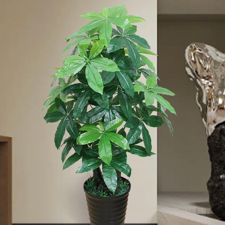 Large Artificial Green Plants - Floor-Standing Bionic Trees and Flowers for Indoor Decoration