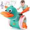 Baby Musical Duck Toys Dancing Walking Duck with Music Lights Baby Toy Crawling Toys Learning Toys for Toddler for Boys Girls