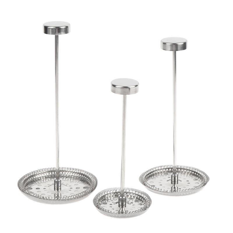 Fine Mesh French Press Filter Replacement Set Food Grade Rustproof Easy to Clean Reusable for Home Kitchen Coffee Brewing Coffee Lover Gifts