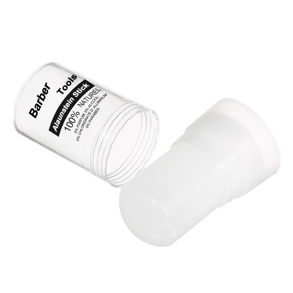  Alum Stone Odourless After Shave  Alternative Soothes Skin Post Shaving Bleeding 100% Pure Alum Stone for Men Women Travel Size 