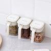 With Handle Kitchen Seasoning Box Safety Seasoning Storage Box Glass Seasoning Jar  Household