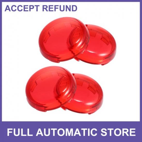 4 шт. 2-дюймовые прозрачные крышки для поворотников для Harley Davidson Sportster