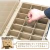 JEJ Astage Parts Stocker Danbo Case with 12 Dividers, Made In Japan, Small Item Storage Case PS400 [40.5cm W X 29cm D X 7.8cm H]