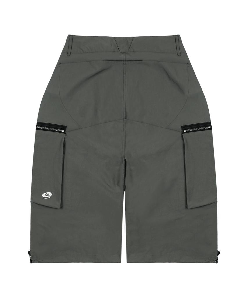 GLACK Gp037 Solid Cargo Bermuda Pants (Olive)