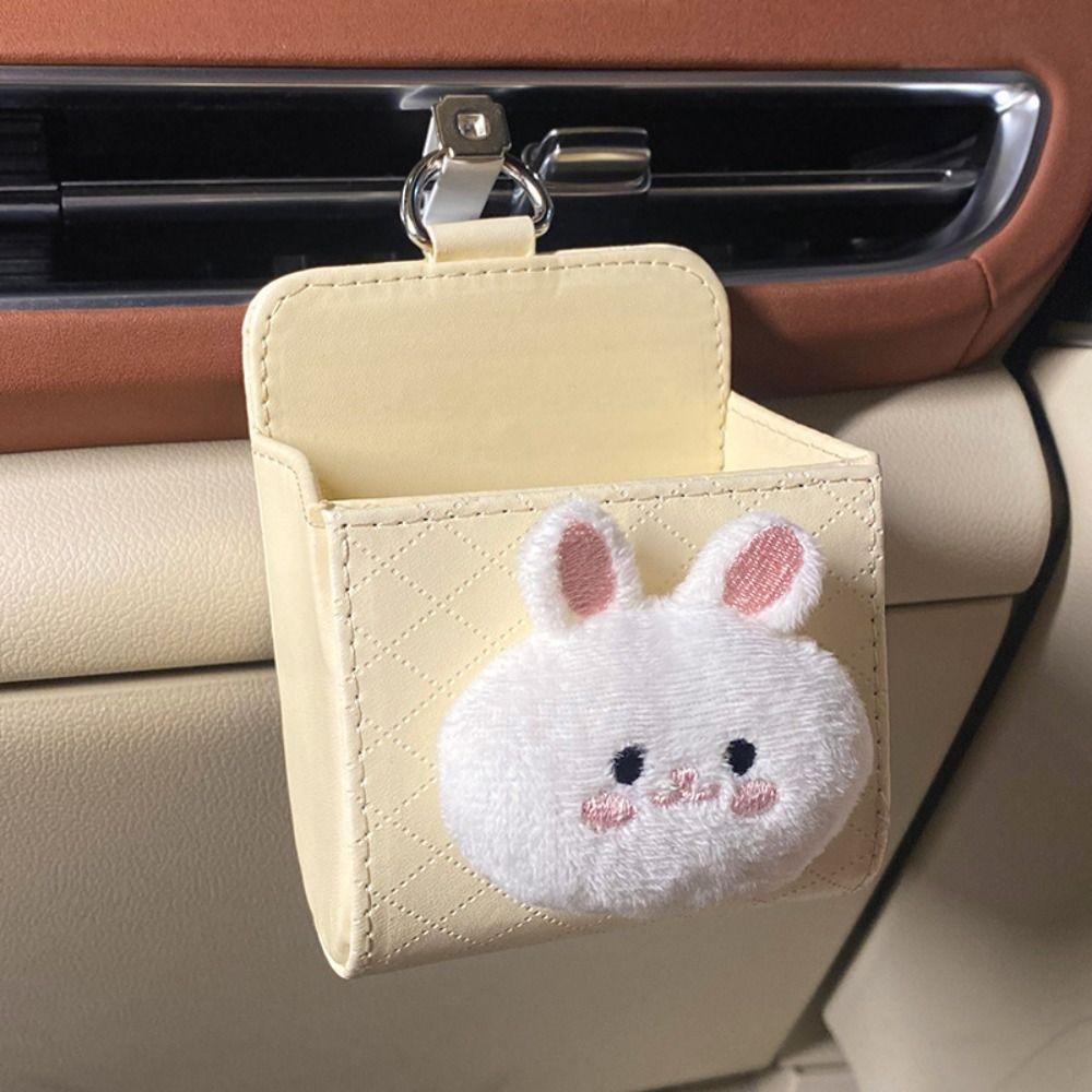 Storage Bag Cartoon Car Storage Box Mobile Phone Hanging Bag Car Mobile Phone Storage Box Glasses
