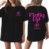 Womens Short Sleeve Casual Loose Fit Letter Print T Shirt Crew Neck Comfortable Everyday Wear Top