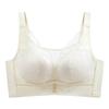 Thin Adjustable Women's Big Breasts Show Small Upper Support Lace Collection Breast Anti-sagging No Steel Ring Gathering Bra 11
