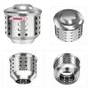 1Pc Stainless Steel Anti-Splash Valve Cover for Moka Pot Stovetop Espresso Aluminum Coffee Maker Universal Accessory