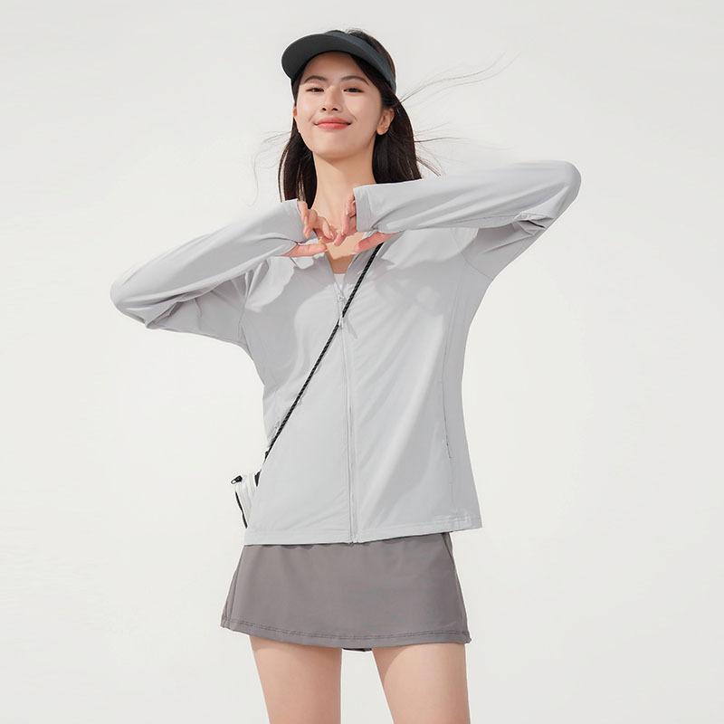 Upf10 + Ice Silk Sunscreen Clothing Women's 1011 New Summer Light and Thin Sunscreen Clothing Men's UV-proof Breathable Jacket
