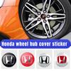 4Pcs 56mm Car Wheel Center Emblem Sticker Hub Cap Badge For Honda Mugen Power TypeR Jazz City Civic Accord FIT HRV XRV CRV GK5