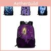 Halloween Bat Pumpkin Dualuse Backpack With Large Capacity For Casual Wear And Events