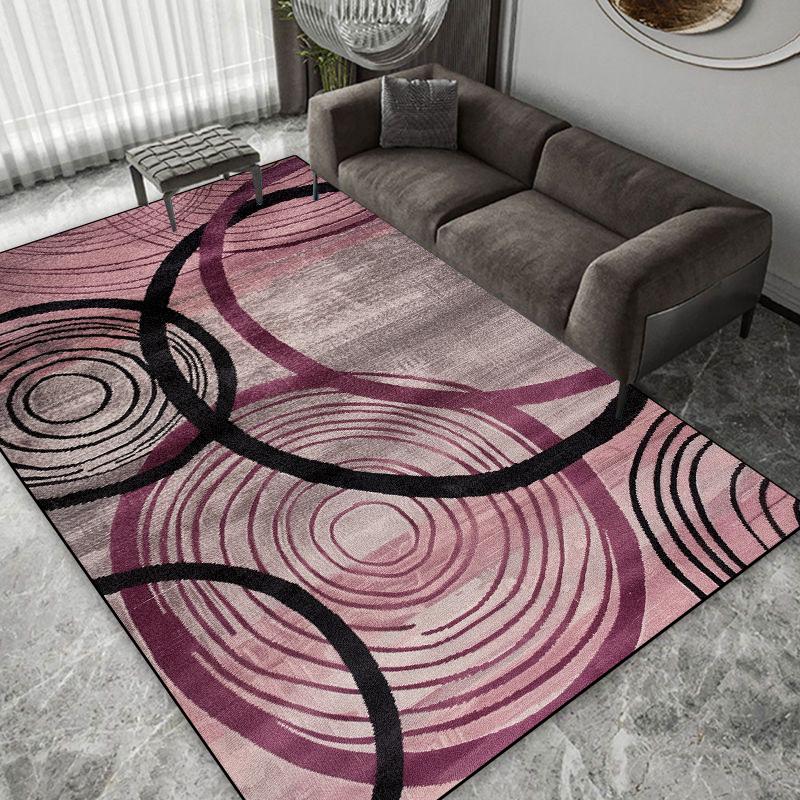 Modern Geometry Abstract Carpet Large Area Grey Decorate Easy Clean Non-slip Floor Mat Balcony Bedroom Washable Rug Customizable