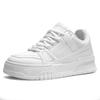 White Men's Breathable Autumn Sneakers - Niche Design, Versatile, Thick-Soled Casual Sports Shoes.
