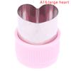 1Pc Various Shapes Vegetables Cutter Plastic Handle Portable Cook Tools Pink Stainless Steel Fruit Cutting Die Kitchen Gadgets
