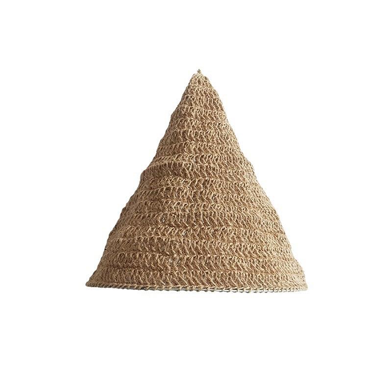 Handmade Weave Jute Rope Lampshade Bohemian Style Hanging Lamp Shade For Home Restaurant Pendant Light Cover Decorations