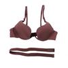 Women Sexy Fashion Front Closure Lace Hollow Racer Back Racerback Push Up Bra
